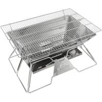 キャンピングムーン(CAMPING MOON) 高さ2段階調整式 5-6人位 バーベキューコンロ BBQコンロ 収納バッグ付き MT-3 | SOLOGEAR Yahoo!店