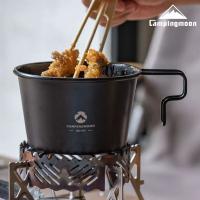 シェラカップ 深型 ブラック 黒 600ml 直火 ステンレス コンパクト スタッキング 軽量 深型シェラカップ 直火ok ステンシェラ 耐熱 ソロ キャンプ アウトドア