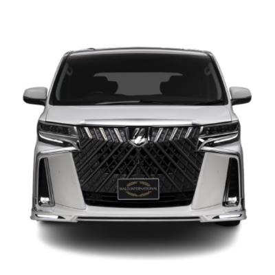 WALDフロントグリル　アルファード30用　中古 ヴァルド（WALD） フロントグリル未塗装 30系アルファード後期