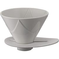 HARIOハリオ V60 1回抽出ドリッパーMUGEN コーヒードリッパー 1~2杯用 ホワイト 日本製 VDMU-02-CW | SOLVERTEX
