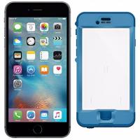 SIMフリー スマートフォン 端末 Apple iPhone 6S Plus 16GB Space Gray (Unlocked) + Lifeproof N??d Series Waterproof Case for iPhone 6S Plus (Cliff Dive | SONIC