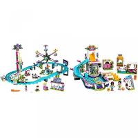 レゴ LEGO Friends Amusement Park Roller Coaster 41130 Toy for Girls and Boys with LEGO Friends Heartlake Summer Pool 41313 New Toy for January 2017 | SONIC