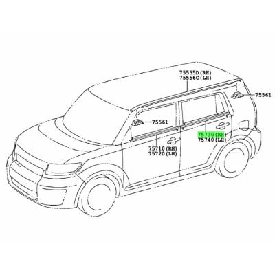 ルミオン部品 トヨタ 純正 カローラルミオン 《 ZRE154N 》 エンジン
