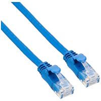 エレコム LANケーブル CAT6A 5m 爪折れ防止コネクタ cat6a対応 やわらか ブルー LD-GPAYC/BU5 | sopo nokka