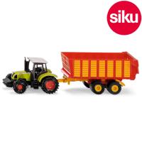 ボーネルンド Siku ジク 輸入ミニカー 1650 Claas クラース トラクター 牧草運搬用トレーラー付き | ソプラノYahoo!店