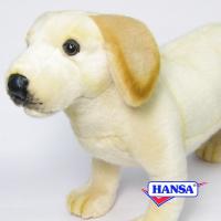 ポイント10倍 期間限定 HANSA ハンサ ぬいぐるみ 4713 ラブラドールの仔 犬 コイヌ 仔犬 子犬 リアル 動物 | ソプラノYahoo!店