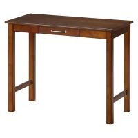 マンチェスター デスク ミディアムブラウン W900×D450×H720 天然木 リビングデスク 引き出し付き 書斎 ホームオフィス 不二貿易 インテリア家具  法人様限定 | DELTA オフィス家具