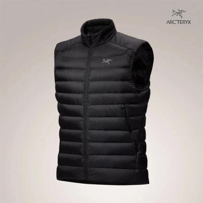 Arc'teryx ブラック メンズ　ダウンベスト　Mサイズ ARC'TERYX ブラック ダウンベスト Mサイズ Arc'teryx ブラック