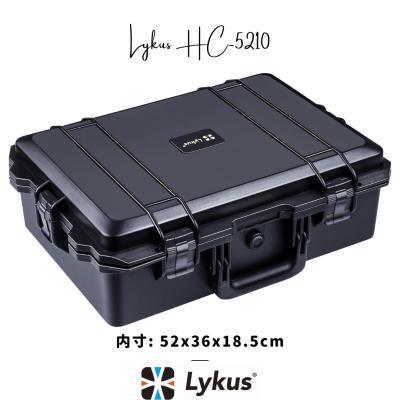 航空機での精密機器の運搬に！Lykus HC-5210 ハードケース Lykus HC-5210 HC-5210 防水ハードケース 内寸:52x36x18.5cm - 業務用