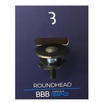 (BBB)ヘッドセットパーツ ステムキャップ ROUNDHEAD ラウンドヘッド BAP-02(506292)ブラック | 双鈴自転車店