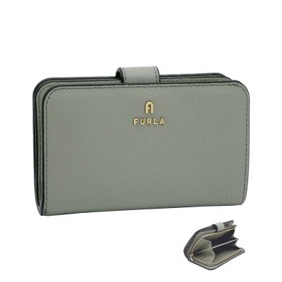 フルラ FURLA 財布 ミニ財布 ウォレット グレー カーキ ジッパー フルラ FURLA 財布 （カーキ） -ファッション通販 FASHION WALKER
