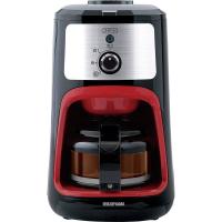 アイリスオーヤマ コーヒーメーカー 全自動 メッシュフィルター付き 1-4杯用 ブラック IAC-A600 | ソリッソショップ