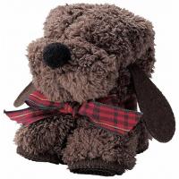 販促品 ノベルティ グッズ　モコモコドッグ ハンカチタオル | 粗品・記念品・ノベルティのお店