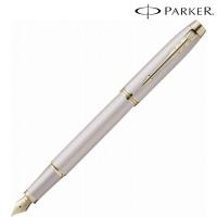 ノベルティ 記念品　PARKER パーカー ギフト包装 レーザー名入れ対応・IM　モノクローム シャンパンCHT　万年筆　 | 粗品・記念品・ノベルティのお店