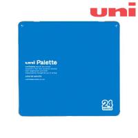名入れ ロゴ入れ オリジナル/イベント 縁日 催物 抽選会　三菱　ユニ パレット 色えんぴつ 24色セット 水色　色鉛筆 | 粗品・記念品・ノベルティのお店