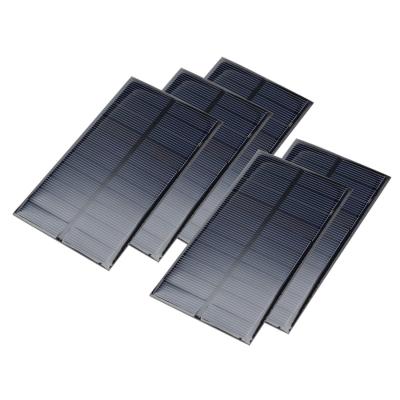uxcell ソーラーパネル 多結晶太陽電池パネル 5.5V 180mA 124mm x 67mm