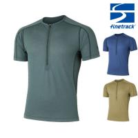 finetrack ファイントラック ラミースピンエア ジップT FMM0254 メンズ ベースレイヤー 半袖Tシャツ | トレイルランニング専門店SOTOASO
