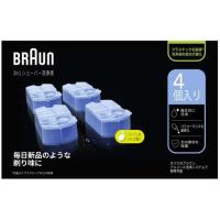 ブラウン クリーン＆リニューシステム専用 洗浄液 カートリッジ CCR4 CR ( 4コ入 )/ ブラウン(Braun) ( アルコール除菌洗浄 ) | 爽快ドラッグ