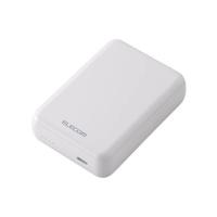エレコム モバイルバッテリー 10000mAh 大容量 軽量 15W ホワイト ( 1台 ) | 爽快ドラッグ