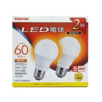 東芝 LED電球 電球色 60W形相当 広配光180度 LDA7L-G／K60V1P ( 2個入 )/ 東芝(TOSHIBA) | 爽快ドラッグ