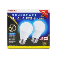 東芝 LED電球 昼光色 60W形相当 全方向260度 LDA7D-G／60V1P ( 2個入 )/ 東芝(TOSHIBA) | 爽快ドラッグ