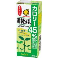 マルサン 調製豆乳 カロリー45％オフ ( 200ml*24本セット )/ マルサン | 爽快ドラッグ