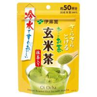 伊藤園 おーいお茶 玄米茶 粉末 チャック付き袋タイプ 抹茶入り ( 40g )/ お〜いお茶 | 爽快ドラッグ