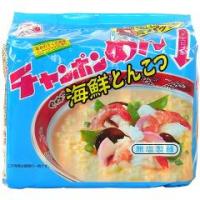 イトメン チャンポンめん 海鮮とんこつ ( 5食入 ) | 爽快ドラッグ