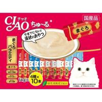チャオ ちゅ〜る まぐろバラエティ 4種 ( 14g*40本入 )/ ちゅ〜る ( ちゅーる ) | 爽快ドラッグ