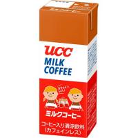 UCC ミルクコーヒー AB ( 200ml*24本入 )/ UCC ミルクコーヒー ( アイスコーヒー 紙パック カフェオレ カフェインレス ) | 爽快ドラッグ