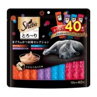 シーバ とろ〜りメルティ まぐろ＆かつお味セレクション ( 12g*40本入 )/ シーバ(Sheba) | 爽快ドラッグ