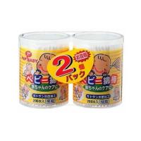 ピップベビー 綿棒 キトサン抗菌加工 細軸 ( 200本入*2P )/ ピップベビー(PIP BABY) | 爽快ドラッグ