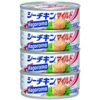 はごろもフーズ シーチキン マイルド ( 70g*4コ入 )/ シーチキン ( サラダ ツナ ほぐし かつお 缶詰 ストック ) | 爽快ドラッグ