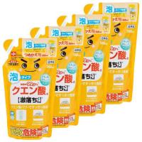 激落ちくん クエン酸 泡スプレー 詰替用 ( 360ml×4袋 )/ 激落ちくん ( シンク 蛇口 水アカ トイレ 浴室 蛇口まわり 洗浄剤 ) | 爽快ドラッグ