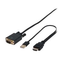 ミヨシ HDMI-Dsub変換ケーブル 3m ブラック HDC-DS30／BK ( 1個 ) | 爽快ドラッグ