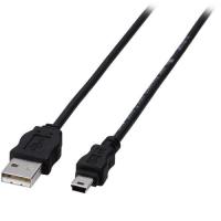 エレコム USBケーブル デジカメケーブル USB2.0 A-miniB ブラック 3.0m RoHS対応 ( 1個 )/ エレコム(ELECOM) | 爽快ドラッグ