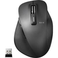 エレコム ワイヤレスマウス 無線 2.4GHz 5ボタン ブルーLED L 握りやすい M-XGL10DBBK ( 1個 )/ エレコム(ELECOM) | 爽快ドラッグ