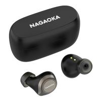 NAGAOKA Bluetooth5.0対応オートペアリング機能搭載 完全ワイヤレスイヤホン ブラック ( 1セット ) | 爽快ドラッグ