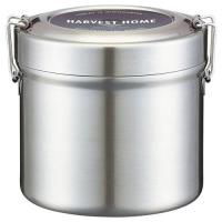 真空ステンレスランチボックス 抗菌仕様 保温 840ml ベーシック STLB2AG ( 1個 ) | 爽快ドラッグ