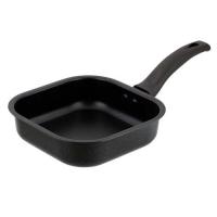 LIV PLUS 四角すぎる！ フライパン 18cm IH・ガス火対応 ブラック ND-3631 ( 1個 )/ ベストコ | 爽快ドラッグ