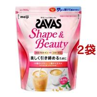 ザバス シェイプ＆ビューティ ミルクティー風味 ( 900g*2袋セット )/ ザバス(SAVAS) | 爽快ドラッグ