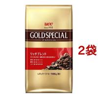 ゴールドスペシャル リッチブレンドAP ( 1kg*2袋セット )/ ゴールドスペシャル ( コーヒー豆 挽いた粉 深煎り 大容量 ) | 爽快ドラッグ
