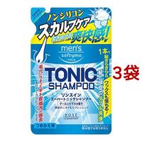 メンズソフティモ リンスイン スーパートニックシャンプー N つめかえ用 ( 400ml*3袋セット )/ メンズソフティモ | 爽快ドラッグ