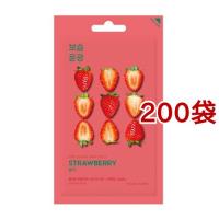 ホリカホリカ ピュアエッセンスマスク ストロベリー ( 20ml*200袋セット )/ HolikaHolika(ホリカホリカ) | 爽快ドラッグ