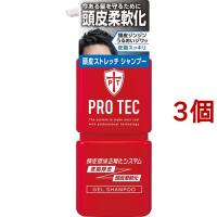 プロテク 頭皮ストレッチ シャンプー ポンプ ( 300g*3個セット )/ PRO TEC(プロテク) | 爽快ドラッグ