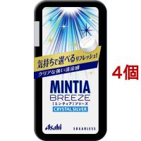 ミンティア ブリーズ クリスタルシルバー ( 30粒入*4個セット )/ MINTIA(ミンティア) | 爽快ドラッグ