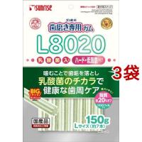 ゴン太の歯磨き専用ガム L8020乳酸菌入り ハード クロロフィル入り 低脂肪 Lサイズ ( 150g*3袋セット )/ ゴン太 | 爽快ドラッグ