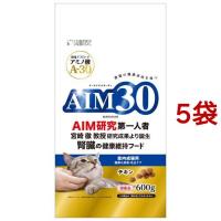 AIM30 室内成猫用 健康な尿路・毛玉ケア ( 600g*5袋セット ) | 爽快ドラッグ