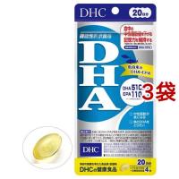 DHC DHA 20日分 ( 80粒(40.4g)*3袋セット )/ DHC サプリメント | 爽快ドラッグ