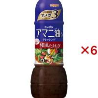 (訳あり)ニップン アマニ油入りドレッシング 和風たまねぎ ( 300ml×6セット )/ ニップン(NIPPN) | 爽快ドラッグ